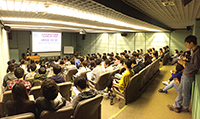 Prof. Li Yadong exchanges ideas with CUHK staff and students